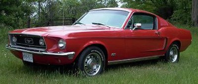 1968 ford mustang fastback