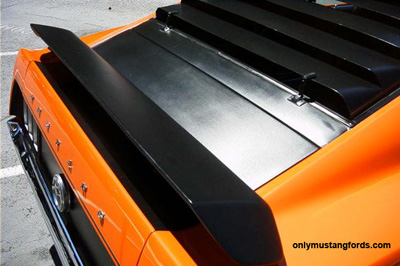 1969 mustang boss fastback window louvers