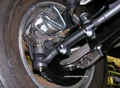 1969 mustang disc brake assembly