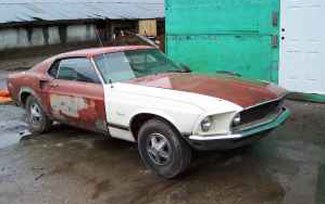 1969 Ford Mustang restoration project car