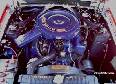 1970 Ford 351 V8 Mach 1 engine
