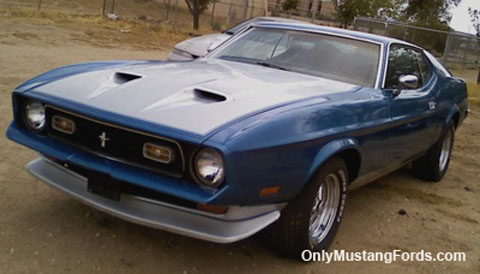 1972 ford mustang mach 1