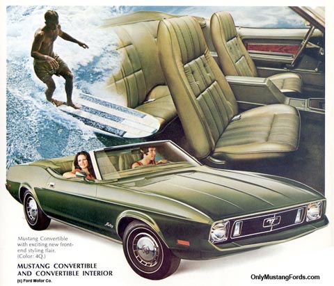 1973 ford mustang convertible