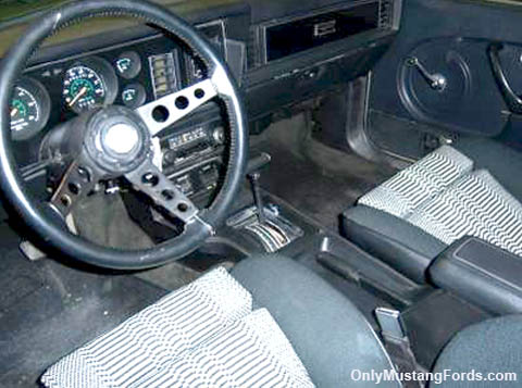 1979 indy pace car interior