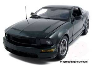 2001 mustang bullitt diecast model