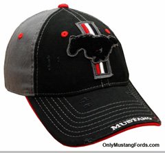 black mustang hat