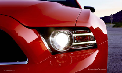 2013 mustang HID headlights