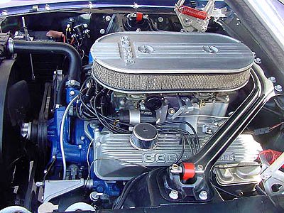 1967 shelby gt500 engine compartment