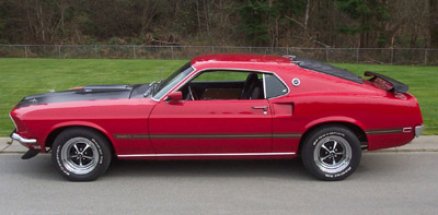 1969 mustang mach 1