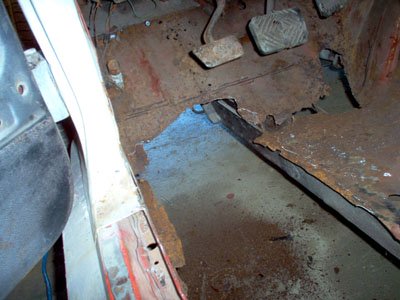 mustang floor pan replacement