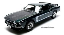 black jade boss mustang diecast car