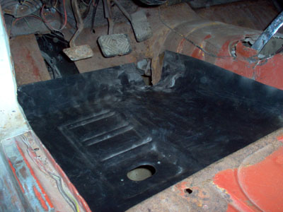 Mustang front floor pan