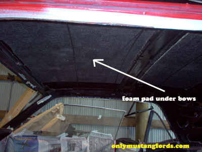 bow headliner insulation