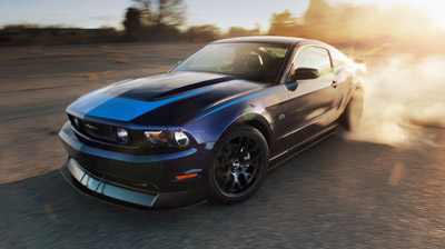 2011 ford mustang rtr burnout