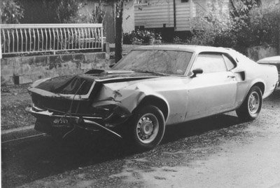 1969 mach 1 cobrajet salvage