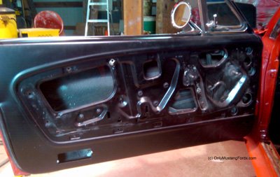 reproduction 1965 mustang door panel