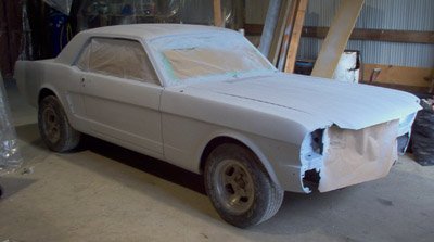 mustang paint