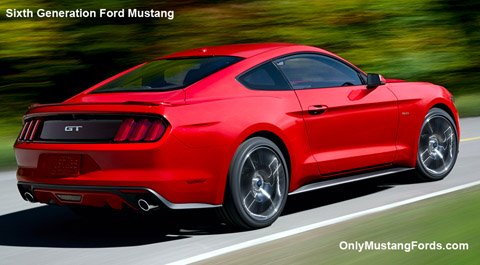 sixth generation Ford Mustang